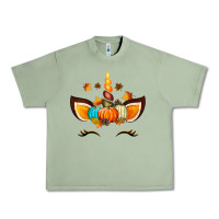 Oil Green Unicorn Fall Urban Heavy Tee - texasbilliewilder