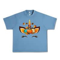 Pebble Blue Unicorn Fall Urban Heavy Tee - texasbilliewilder