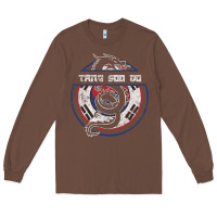 Chestnut Tang Soo Do Hoodie Martial Arts Gift Dragon Korean Long Sleeve Tee - tuanDangUi