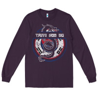 Plum Tang Soo Do Hoodie Martial Arts Gift Dragon Korean Long Sleeve Tee - tuanDangUi
