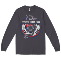 Smoke Tang Soo Do Hoodie Martial Arts Gift Dragon Korean Long Sleeve Tee - tuanDangUi