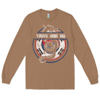 Toasted Coconut Tang Soo Do Hoodie Martial Arts Gift Dragon Korean Long Sleeve Tee - tuanDangUi