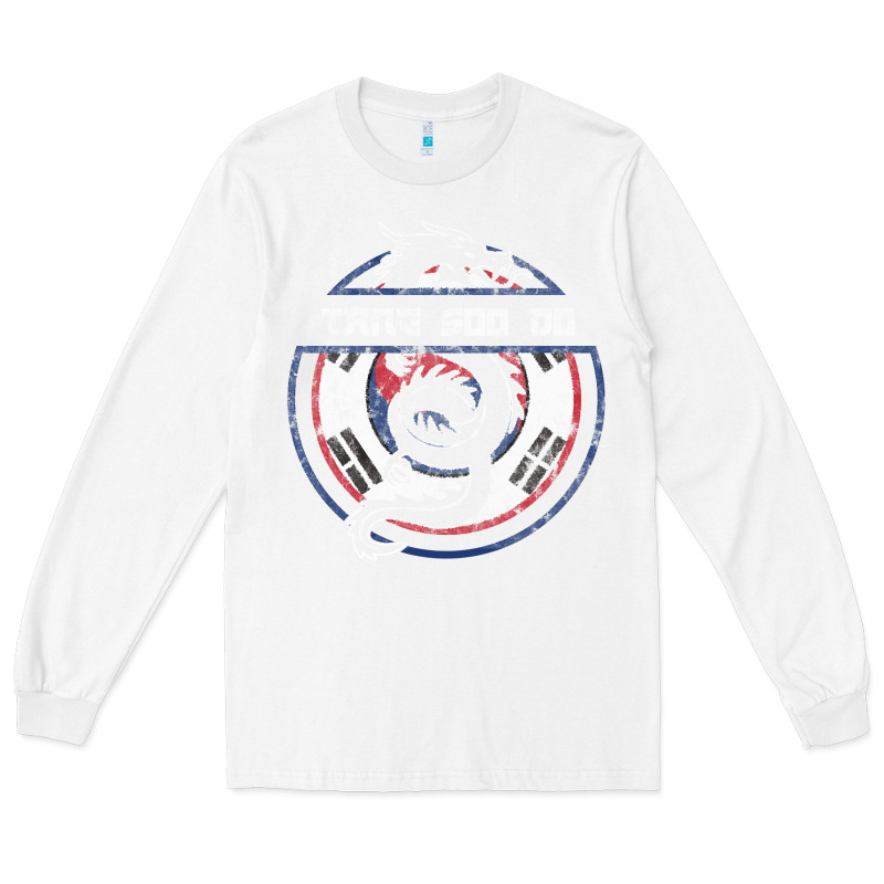 Tang Soo Do Hoodie Martial Arts Gift Dragon Korean Long Sleeve Tee by tuanDangUi | Teevron