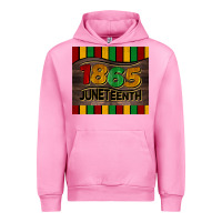 Fuchsia Pink 1865 juneteenth tumbler Urban Hoodie - BarkalooDesign