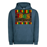 Pigment Midnight Navy 1865 juneteenth tumbler Urban Hoodie - BarkalooDesign