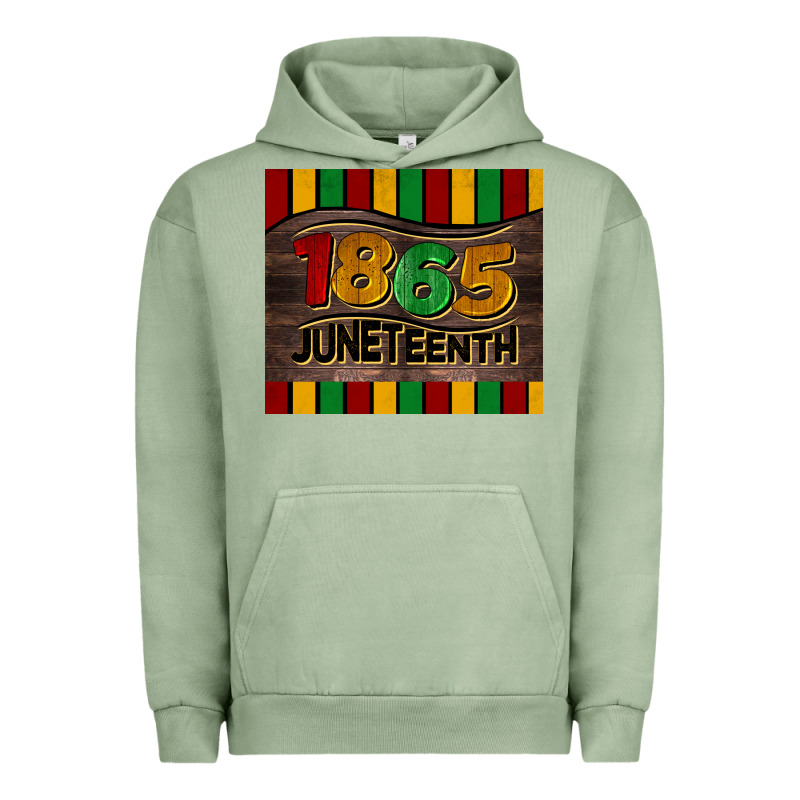 1865 Juneteenth Tumbler Urban Hoodie by BarkalooDesign | Teevron