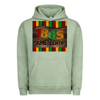 Pigment Oil Green 1865 juneteenth tumbler Urban Hoodie - BarkalooDesign