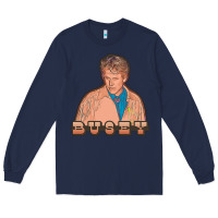 Navy gary busey Long Sleeve Tee - tuanDangUi
