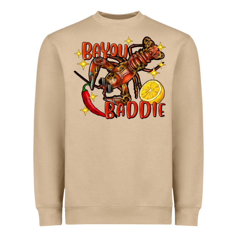 Crawfish Bayou Baddie Heavyweight Sweatshirt by FaDigitalArtStudio | Teevron