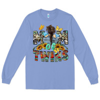 Colony Blue mom of twins boys mother's day Long Sleeve Tee - CowGirlArtShop