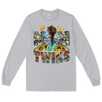 Moon Dust mom of twins boys mother's day Long Sleeve Tee - CowGirlArtShop