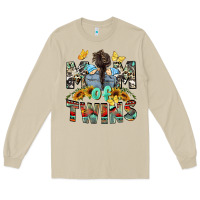 Mushroom mom of twins boys mother's day Long Sleeve Tee - CowGirlArtShop