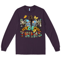 Plum mom of twins boys mother's day Long Sleeve Tee - CowGirlArtShop