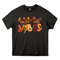 Asphalt basketball vibes Heavy Core Tee - MaliasSmallBusiness