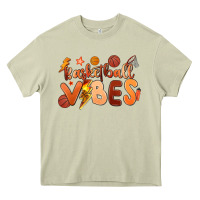 Mossy basketball vibes Heavy Core Tee - MaliasSmallBusiness