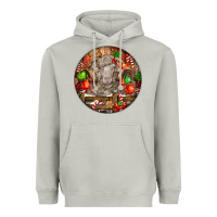 Moon Dust Christmas Merino Wool Sheep Heavyweight Hoodie - LillyAllenDesigns