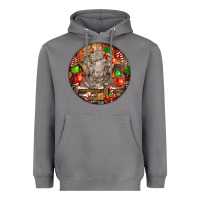 Storm Christmas Merino Wool Sheep Heavyweight Hoodie - LillyAllenDesigns