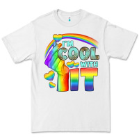 White Lgbtq İ'm Cool With İt Premium Tee - BundleAndBundleShop