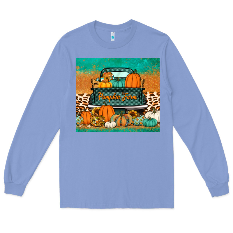 Pumpkin Farm Truck Tumbler Long Sleeve Tee by Jasminsmagicworld | Teevron