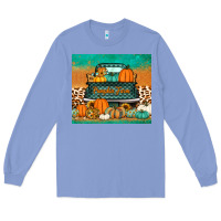 Colony Blue pumpkin farm truck tumbler Long Sleeve Tee - Jasminsmagicworld