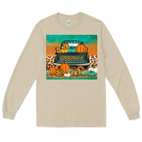 Mushroom pumpkin farm truck tumbler Long Sleeve Tee - Jasminsmagicworld