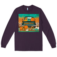 Plum pumpkin farm truck tumbler Long Sleeve Tee - Jasminsmagicworld