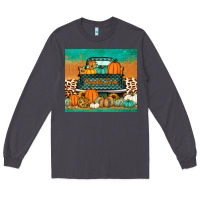 Smoke pumpkin farm truck tumbler Long Sleeve Tee - Jasminsmagicworld