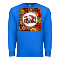 True Royal joy christmas cow Premium Sweatshirt - LillyAllenDesigns