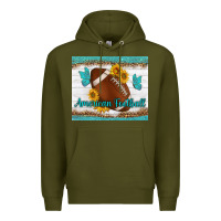American Football And Butterfly Mousepad Premium Hoodie | Teevron
