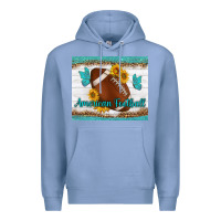 Colony Blue american football and butterfly mousepad Premium Hoodie - BundleAndBundleShop