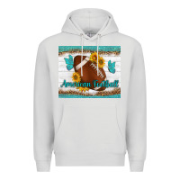Dove Grey american football and butterfly mousepad Premium Hoodie - BundleAndBundleShop