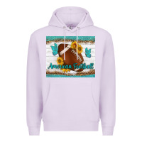 Lilac american football and butterfly mousepad Premium Hoodie - BundleAndBundleShop
