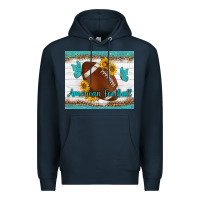 Navy american football and butterfly mousepad Premium Hoodie - BundleAndBundleShop