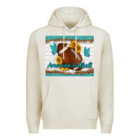 Oatmeal Heather american football and butterfly mousepad Premium Hoodie - BundleAndBundleShop
