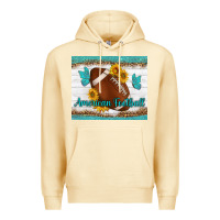 Pina Colada american football and butterfly mousepad Premium Hoodie - BundleAndBundleShop
