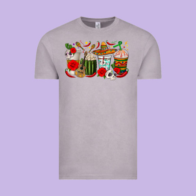Hispanic Heritage Month Coffee Cups Vintage Tee Designed By Texasbilliewilder