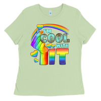 Matcha Lgbtq İ'm Cool With İt Ladies Tee - BundleAndBundleShop