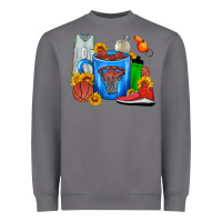 Storm Basketball Coffee cup Heavyweight Sweatshirt - FaDigitalArtStudio