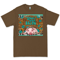 Cacao whats shakin bacon baby pig Premium Tee - RanaPortraitStore