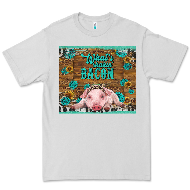 Whats Shakin Bacon Baby Pig Premium Tee by RanaPortraitStore | Teevron