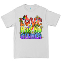 Dove Grey Love Has No Gender Pride Lgbtq Premium Tee - BundleAndBundleShop