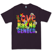 Plum Love Has No Gender Pride Lgbtq Premium Tee - BundleAndBundleShop