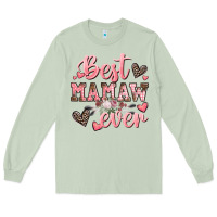 Matcha best mamaw ever mother's day Long Sleeve Tee - CowGirlArtShop