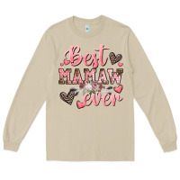 Mushroom best mamaw ever mother's day Long Sleeve Tee - CowGirlArtShop