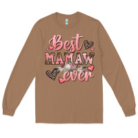 Toasted Coconut best mamaw ever mother's day Long Sleeve Tee - CowGirlArtShop