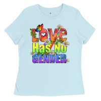Baby Blue Love Has No Gender Pride Lgbtq Ladies Tee - BundleAndBundleShop