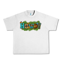 Lunar Rock Western Howdy Urban Heavy Tee - texasbilliewilder