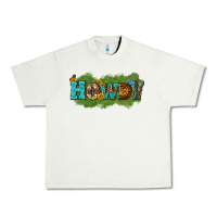 Pistachio Western Howdy Urban Heavy Tee - texasbilliewilder