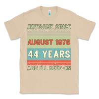 Mushroom awesome since august 1976 44 years and i ll keep on Classic Tee - Bettercallsaul