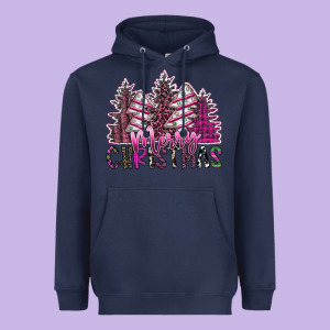 Merry Christmas Heavyweight Hoodie Designed By Sublimationcraftshop